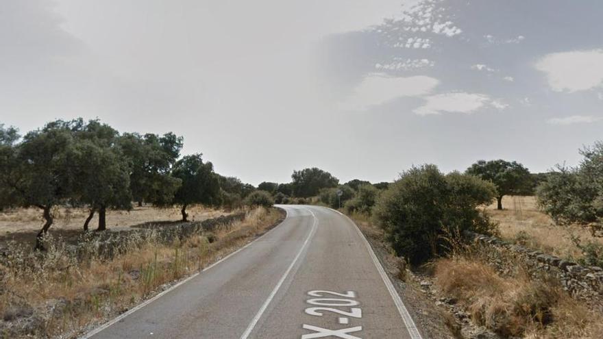 Fallece un motorista de 41 años en un accidente cerca de Segura de León