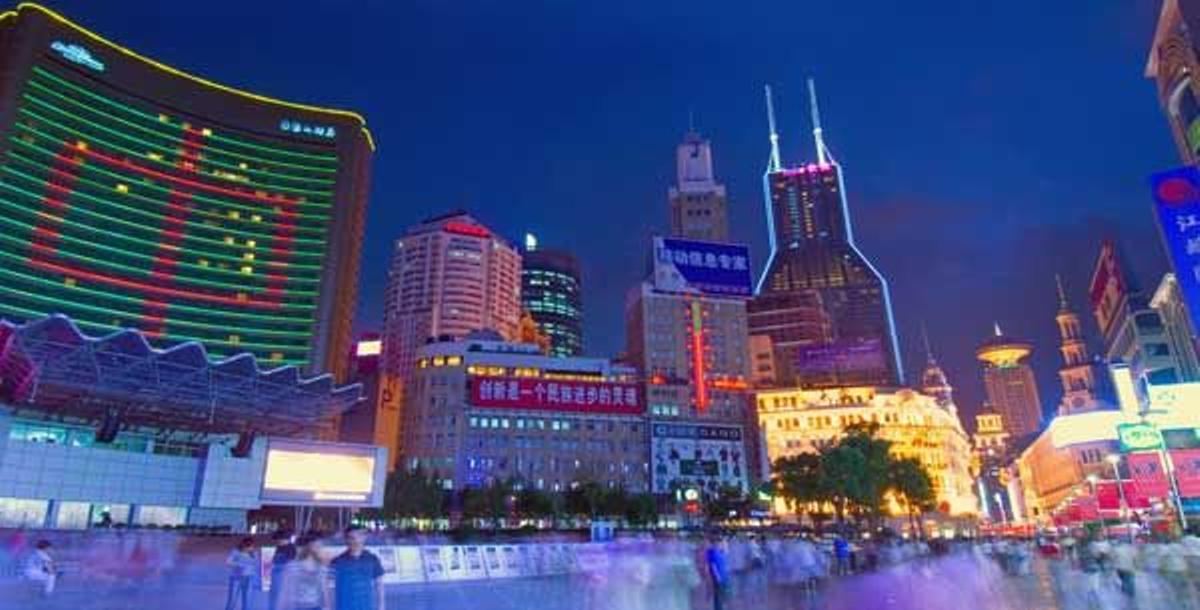 Nanjing Road, en Shanghai