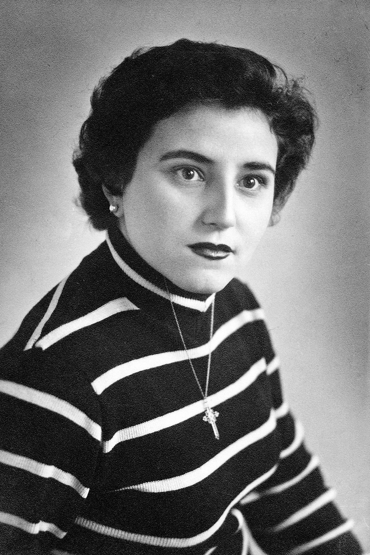 Rita Tur Costa, en su juventud.