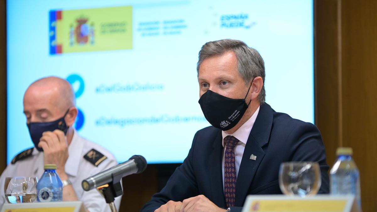 El comisario jefe de la Brigada Provincial de la Policía Judicial de A Coruña, Pedro Agudo.