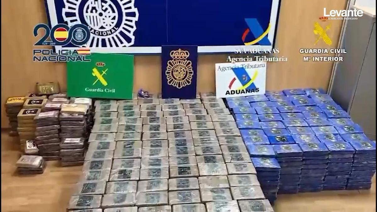 Así cayó el último envío del Cártel del Puerto: otros 1.700 kilos de cocaína elevan a 6,2 las toneladas de droga confiscadas en año y medio