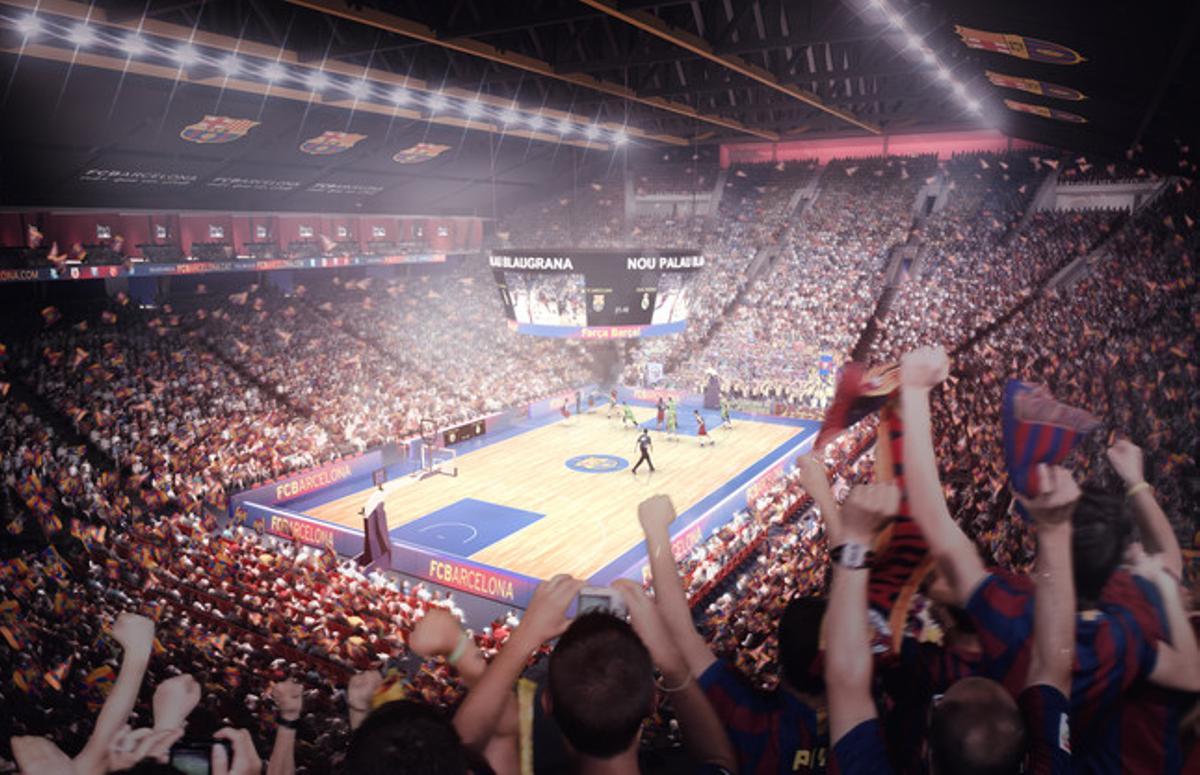 Los detalles del nuevo Palau Blaugrana