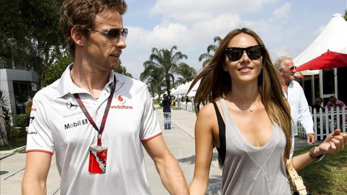 Button y Michibata, una imagen habitual en el paddock