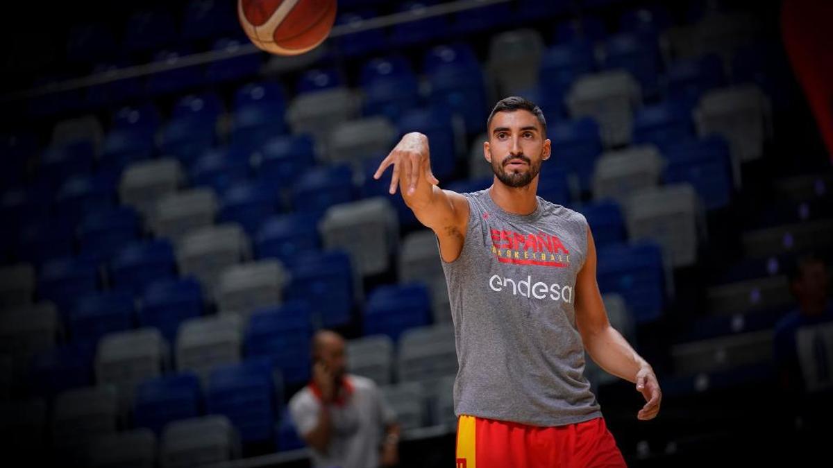 Jaime Fernández vuelve a la absoluta tras su último partido con España hace un año y medio