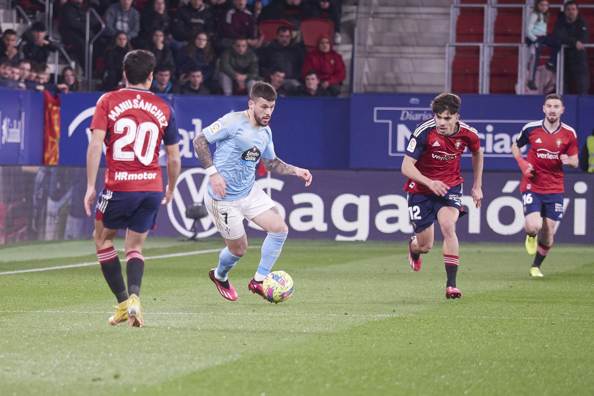 Las mejores imágenes del Osasuna - Celta