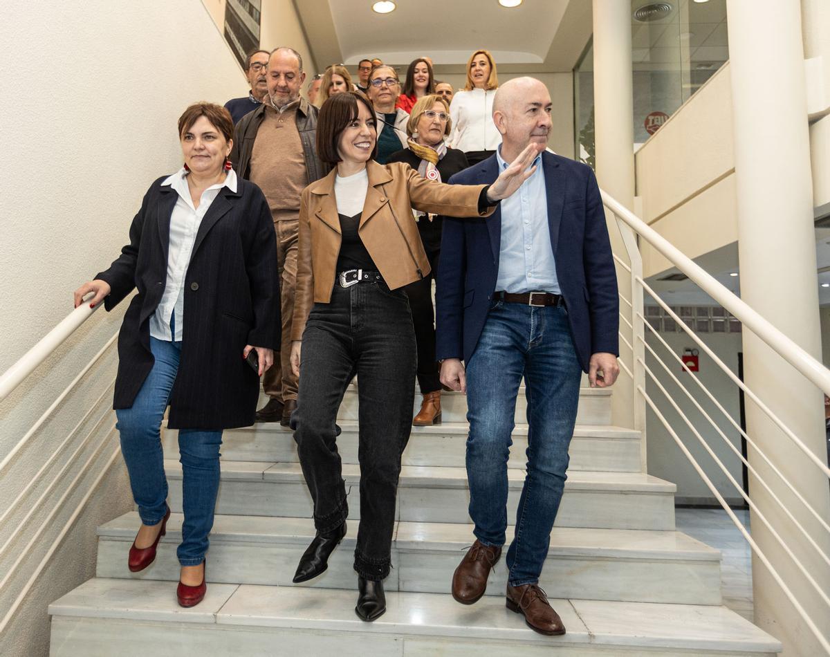 Diana Morant se "estrena" en Alicante