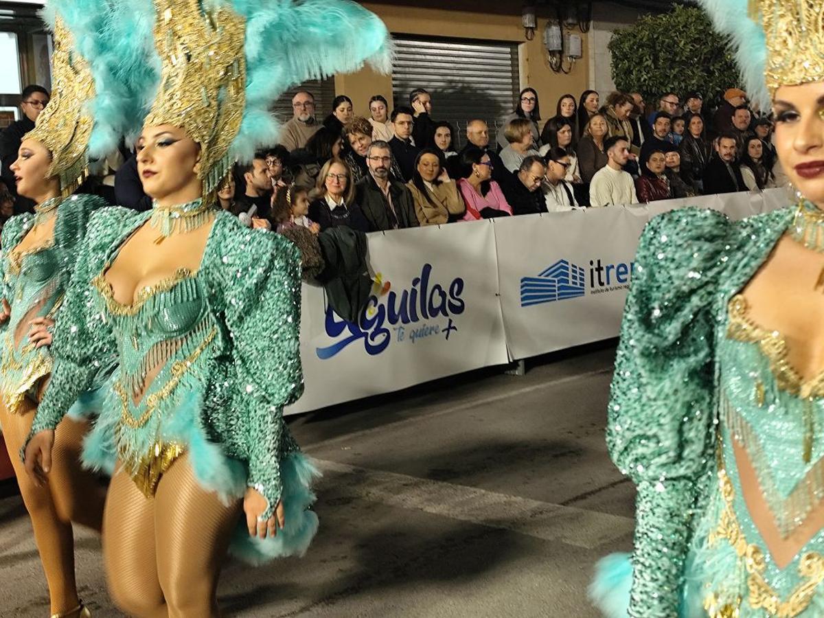 Las imágenes del desfile del Carnaval de Águilas (15 de febrero)