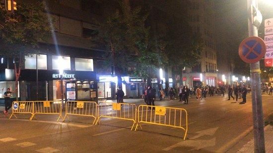 Tercera nit de disturbis a la ciutat de Girona