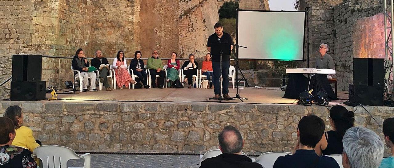 Recital en el baluarte de Sant Pere en una edición anterior.