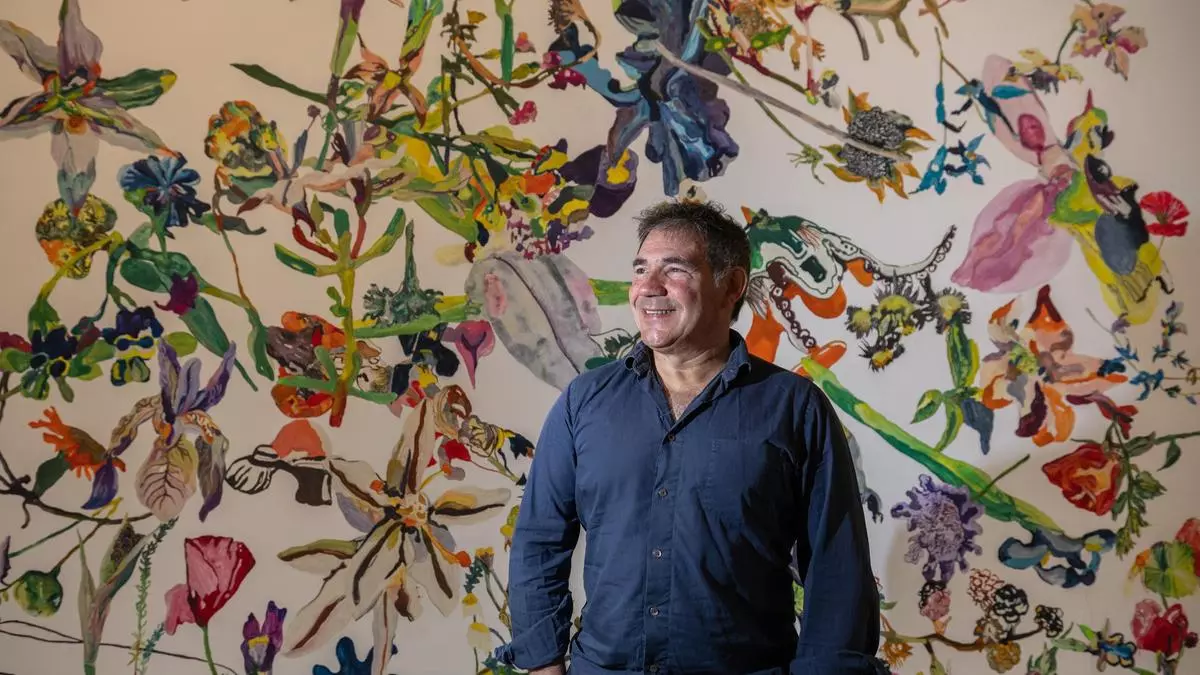 El artista Santi Moix, en Ibiza: «En España hay una gran capacidad creativa, pero nos infravaloramos»