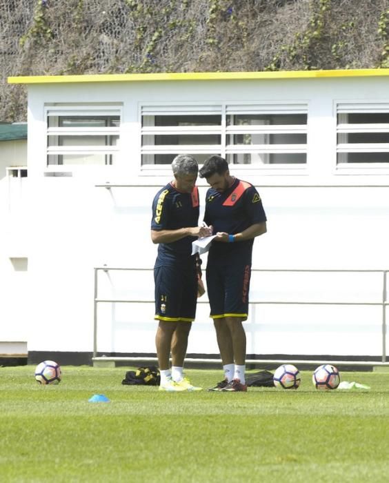 ENTRENAMIENTO DE LA UD LAS PALMAS Y ENTREVISTGA ...