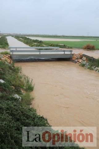 Temporal en Murcia: Los efectos de las lluvias en Los Alcázares y Cartagena