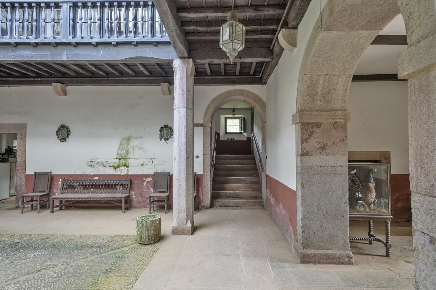 Así es palacio rural que se vende en Bayo (Grado)