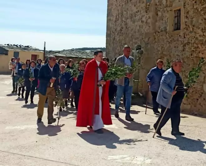 GALERÍA | Domingo de Ramos en Bercianos de Aliste