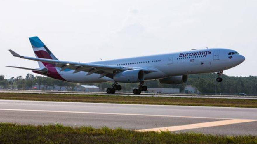 Eurowings-Flieger kehrt auf Mallorca-Flug um