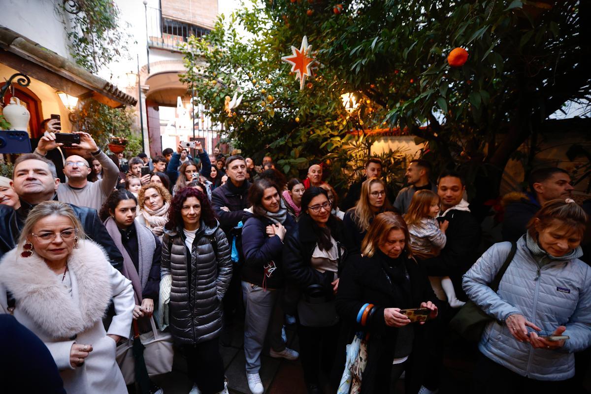 Última jornada navideña en los patios