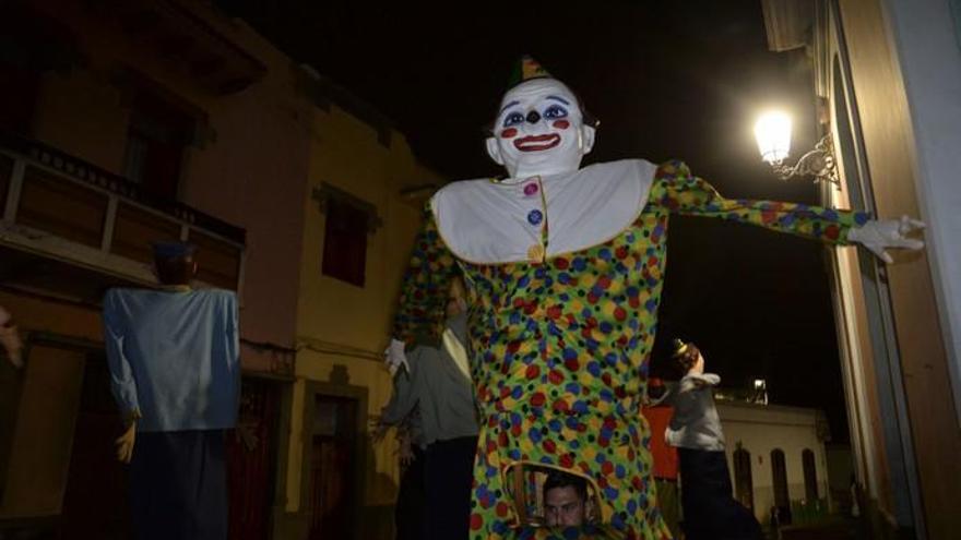 Cabalgata de las fiestas de la Virgen en Santa María de Guía