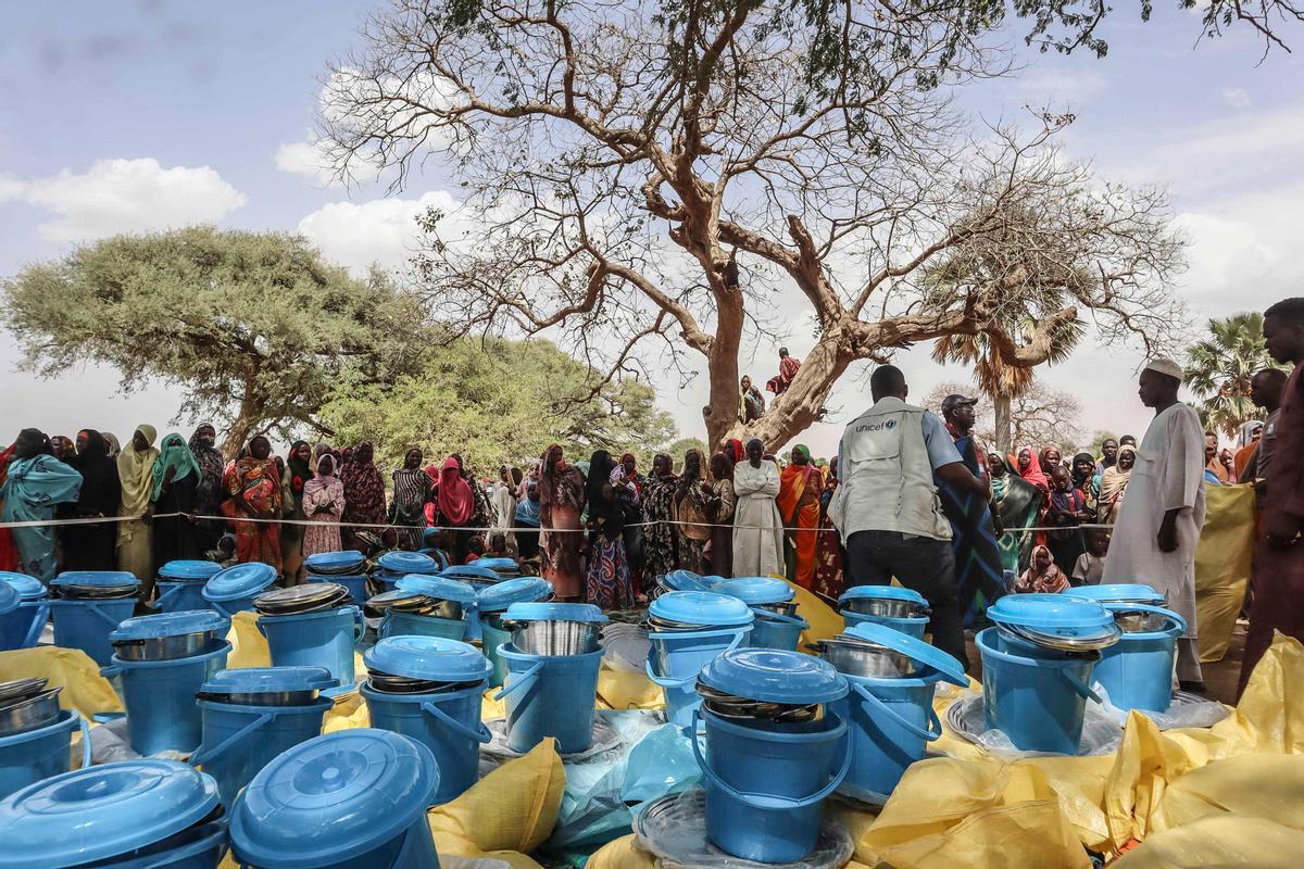 Éxodo de refugiados sudaneses hacia El Chad