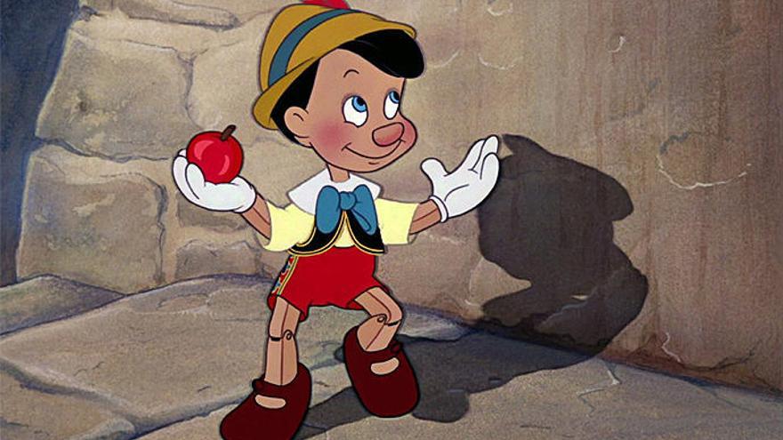 Una imagen del &#039;Pinocho&#039; de Disney de 1940.