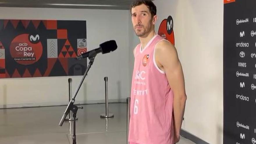 Guillem Vives: “No les hemos incomodado en la segunda mitad y sabíamos que eso no era factible para llevar un partido igualado”