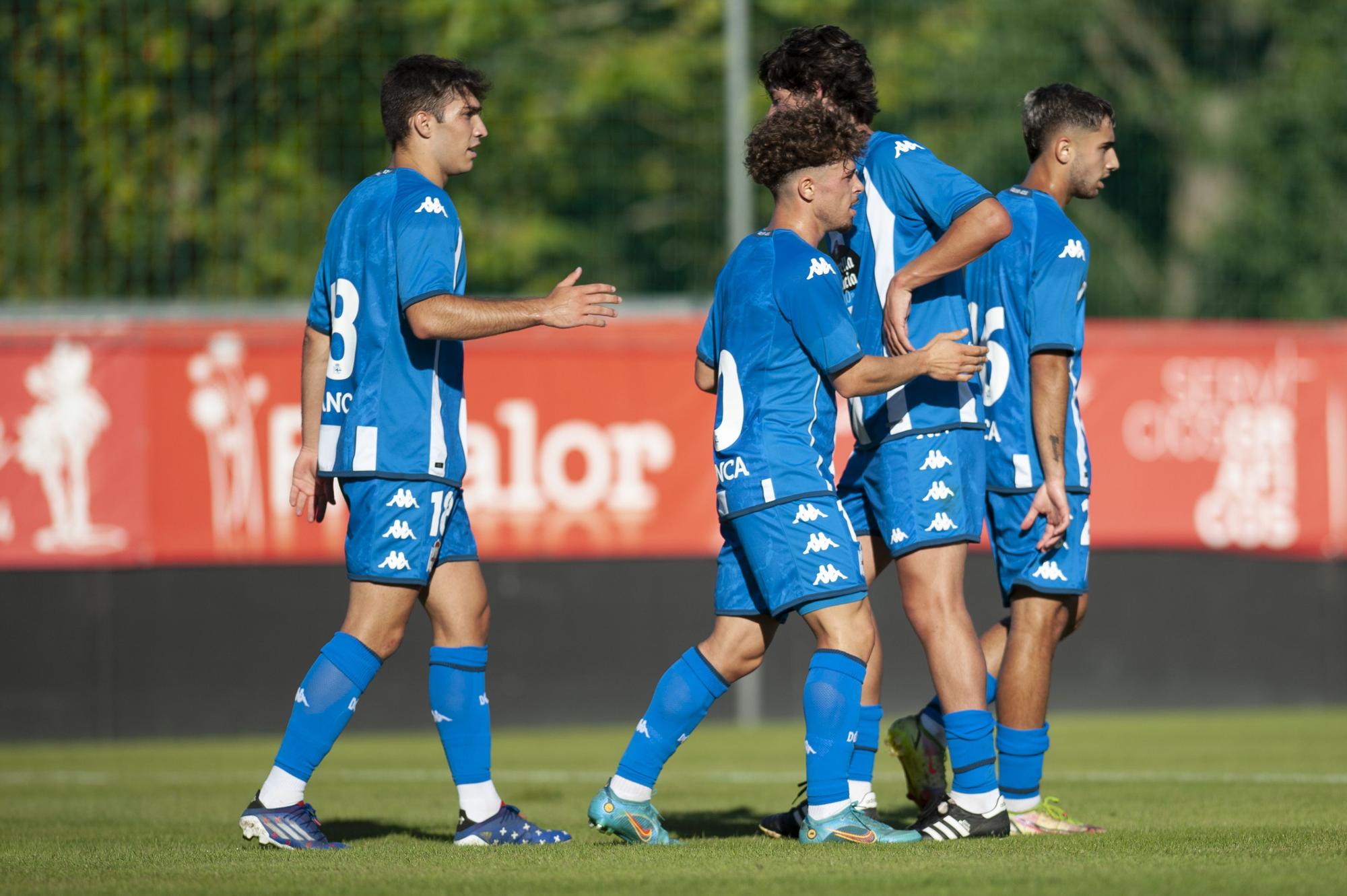 Las imágenes del debut del Deportivo en pretemporada, ante el Atlético Arteixo.