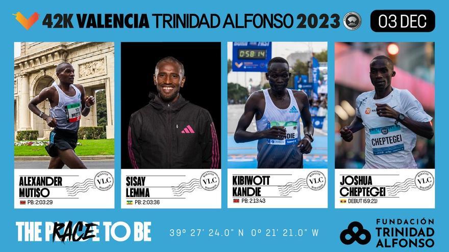 El Maratón Valencia presenta sus atletas élite con el objetivo de seguir en el podio mundial