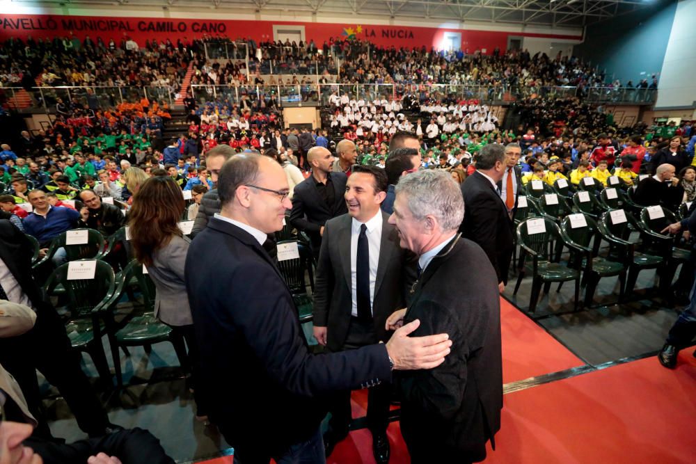 Más de 3.000 personas se reunieron en la Gala Anual de Fútbol Provincial celebrada ayer en La Nucía