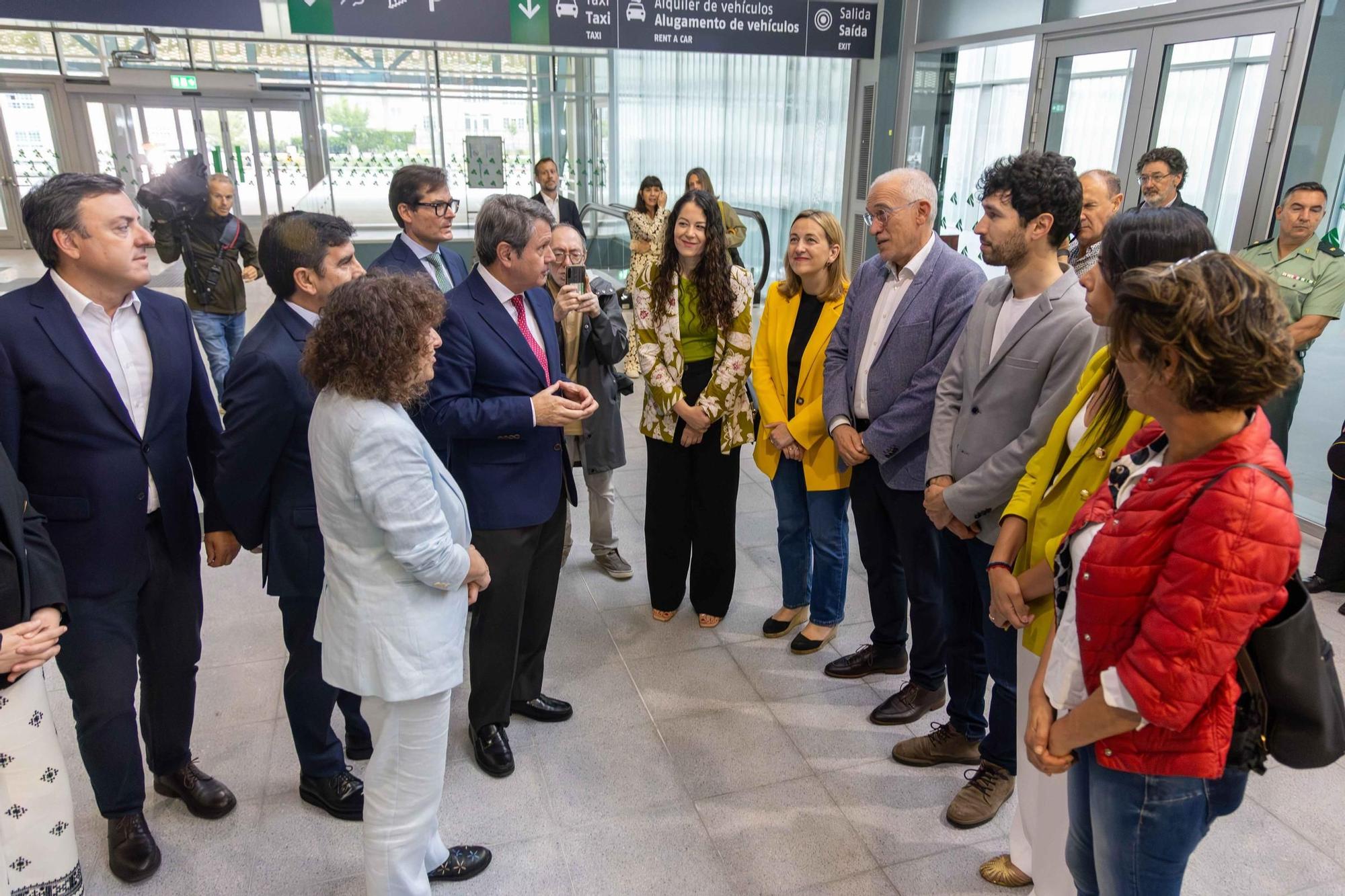Inauguración de la Intermodal de Santiago