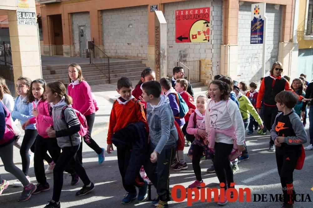 Marcha en el Día del Cáncer Infantil en Caravaca