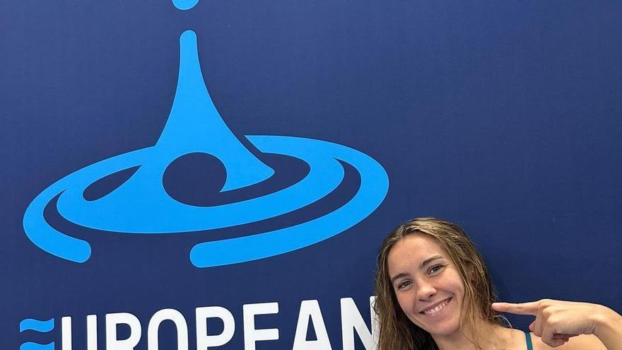 Paula Otero se despide del Europeo fuera de la final de 400 metros libres