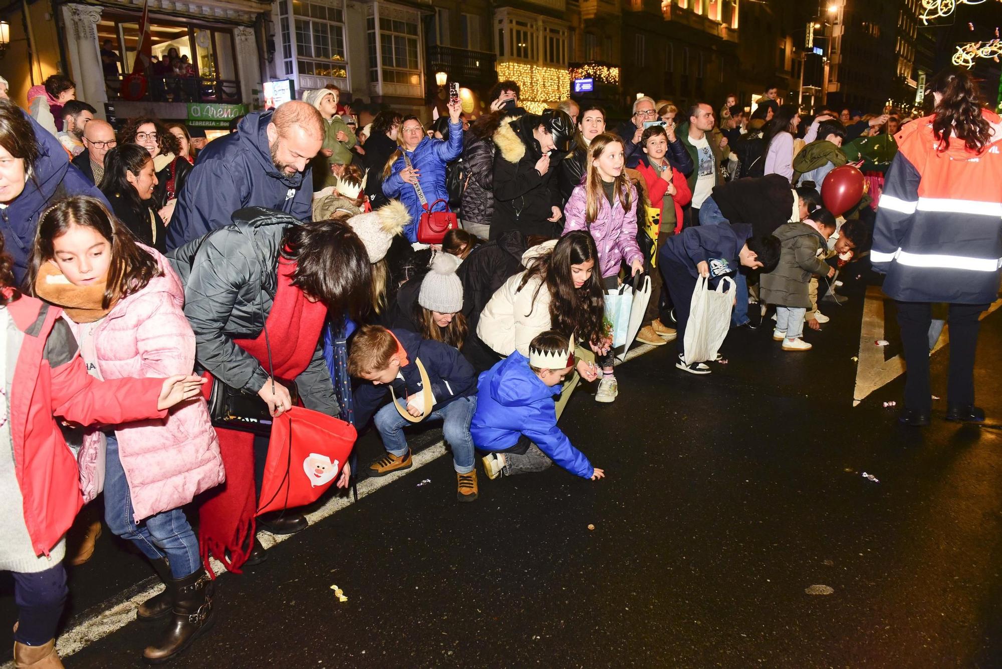 La llegada de los Reyes Magos a María Pita