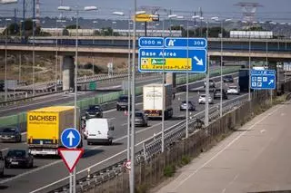 Retenciones en los accesos a Plaza por obras en la A-2