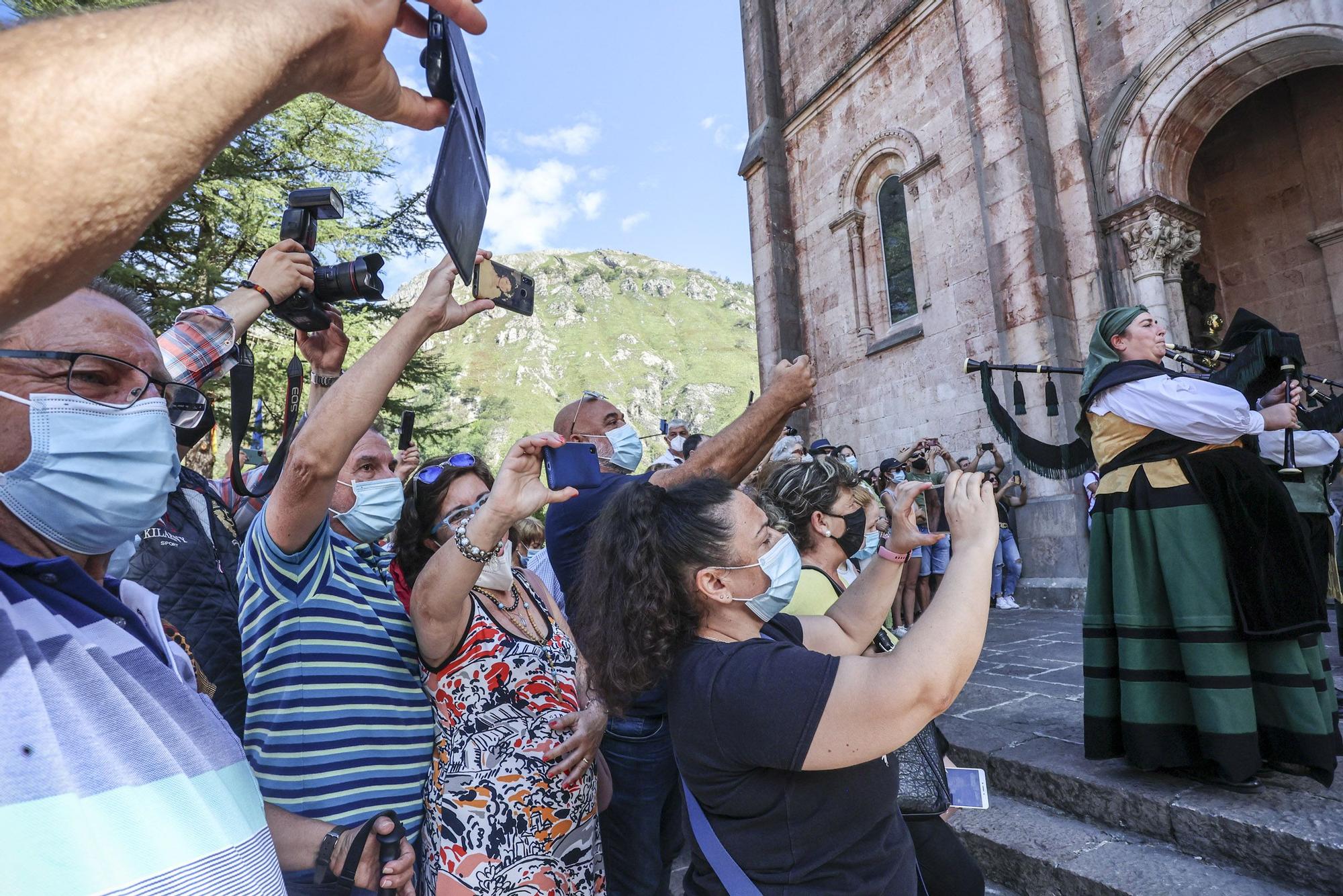 Así se celebró el Día de Asturias en Covadonga