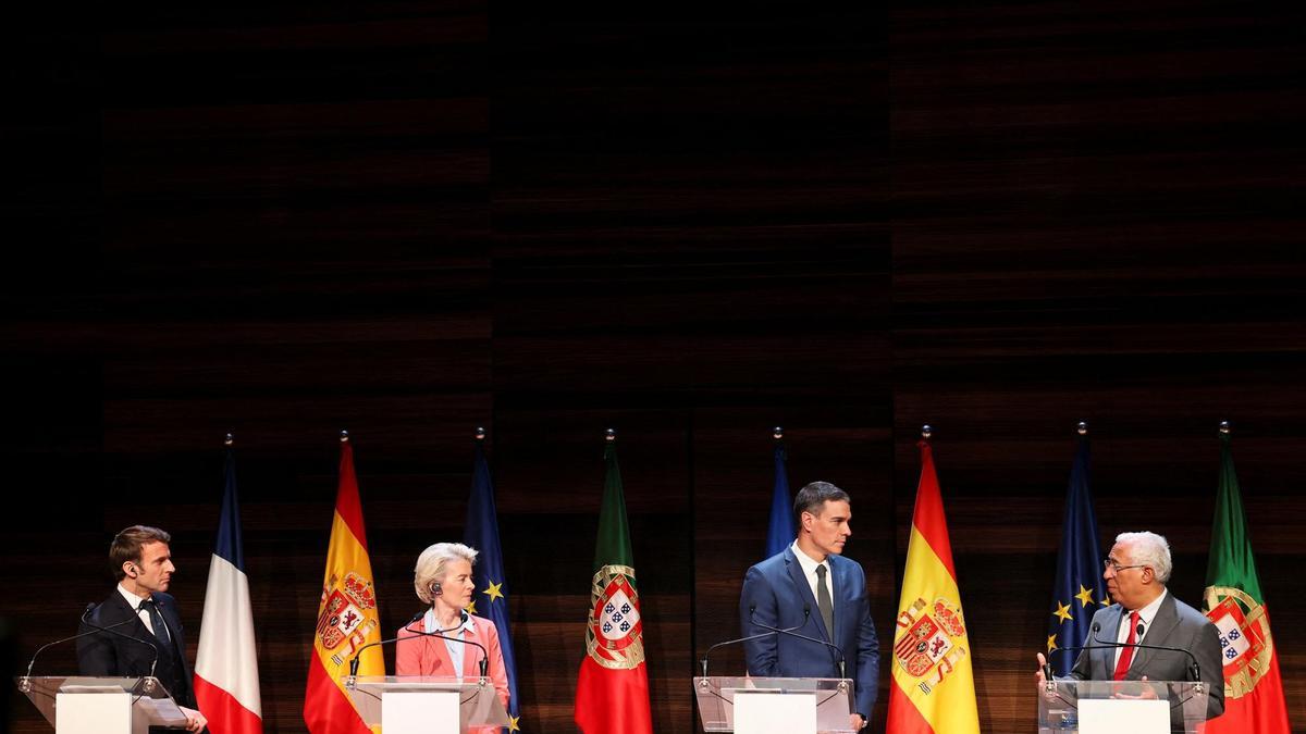 Pedro Sánchez durante la cumbre de Alicante.