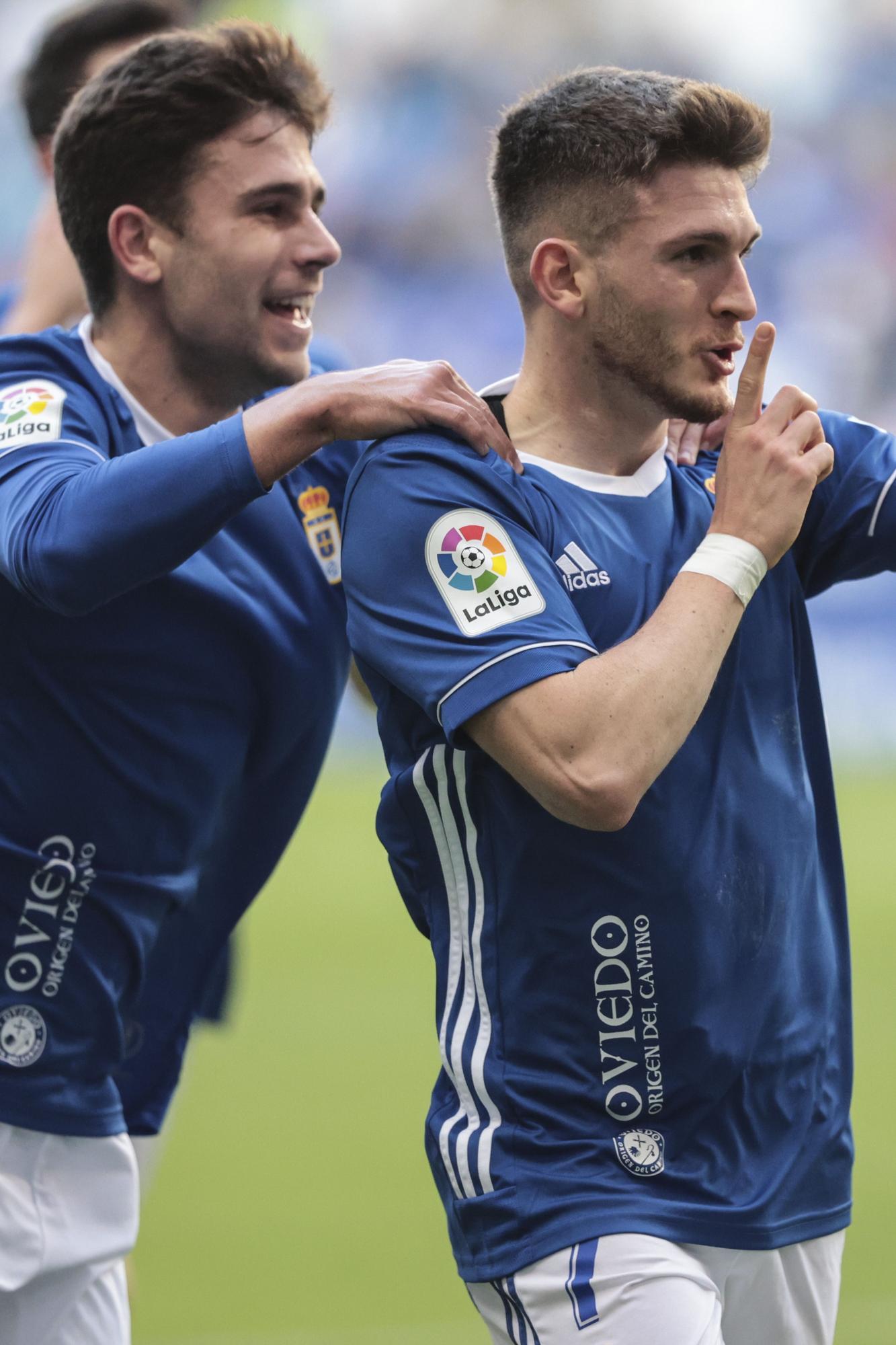 En imágenes: Así ha sido la victoria del Real Oviedo ante el Amorebieta