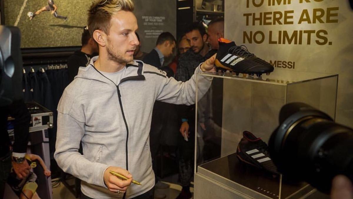 Ivan Rakitic en Zagreb, Croacia