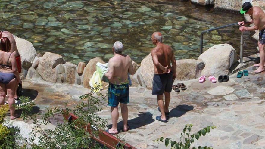 La ola de calor deja 40,3 ºC en Leiro, la máxima gallega