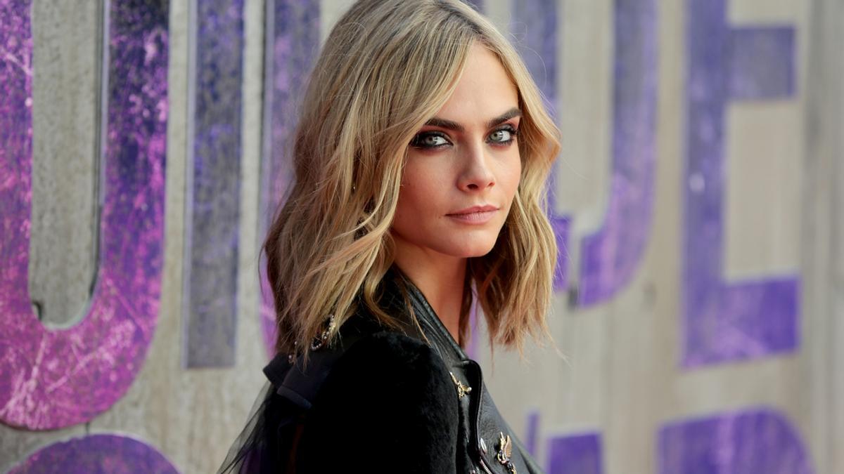 Estreno 'Escuadrón Suicida' en Londres: Cara Delevingne, al detalle