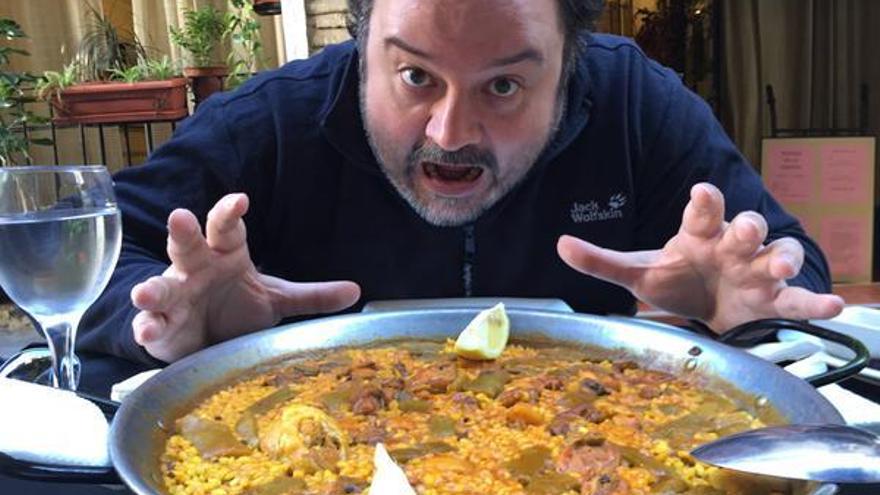 Torbe disfrutando de una paella este fin de semana en Valencia