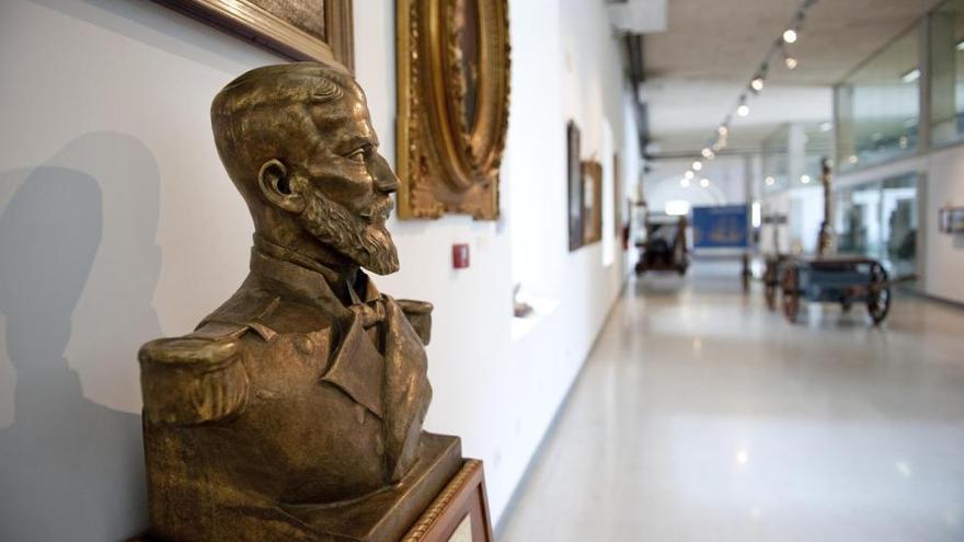 Busto de Isaac Peral en el Museo Naval de Cartagena