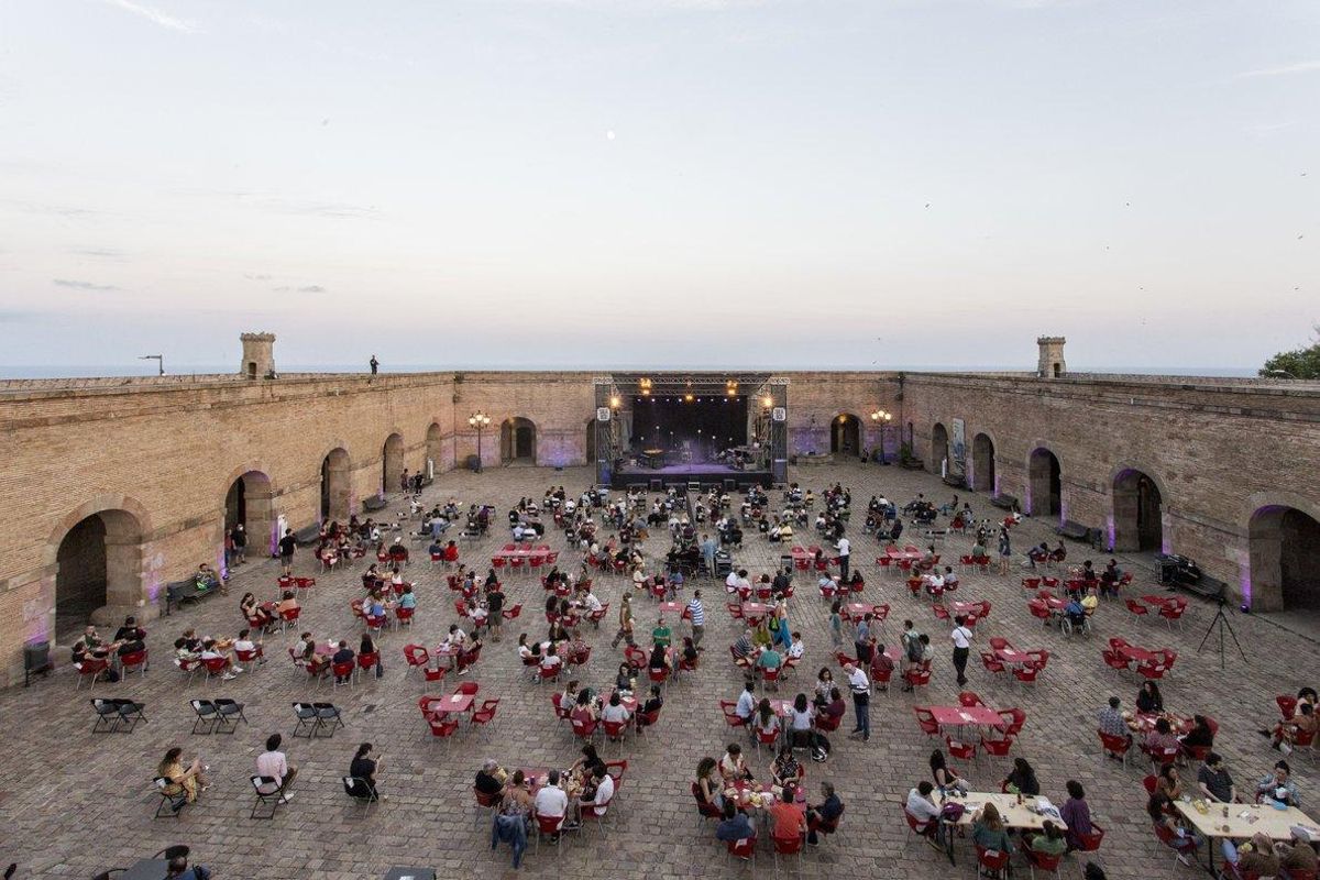 Clara Peya, Fectival sala Barcelona,   , Castell de Montjuic, Barcelona, 2 de Juliol del 2020