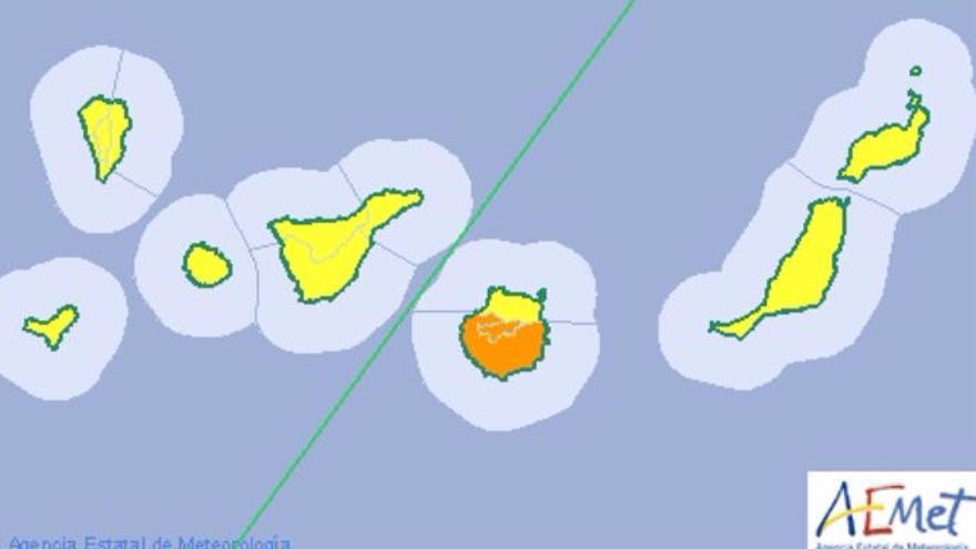 Las altas temperaturas y la calima se mantienen en Canarias