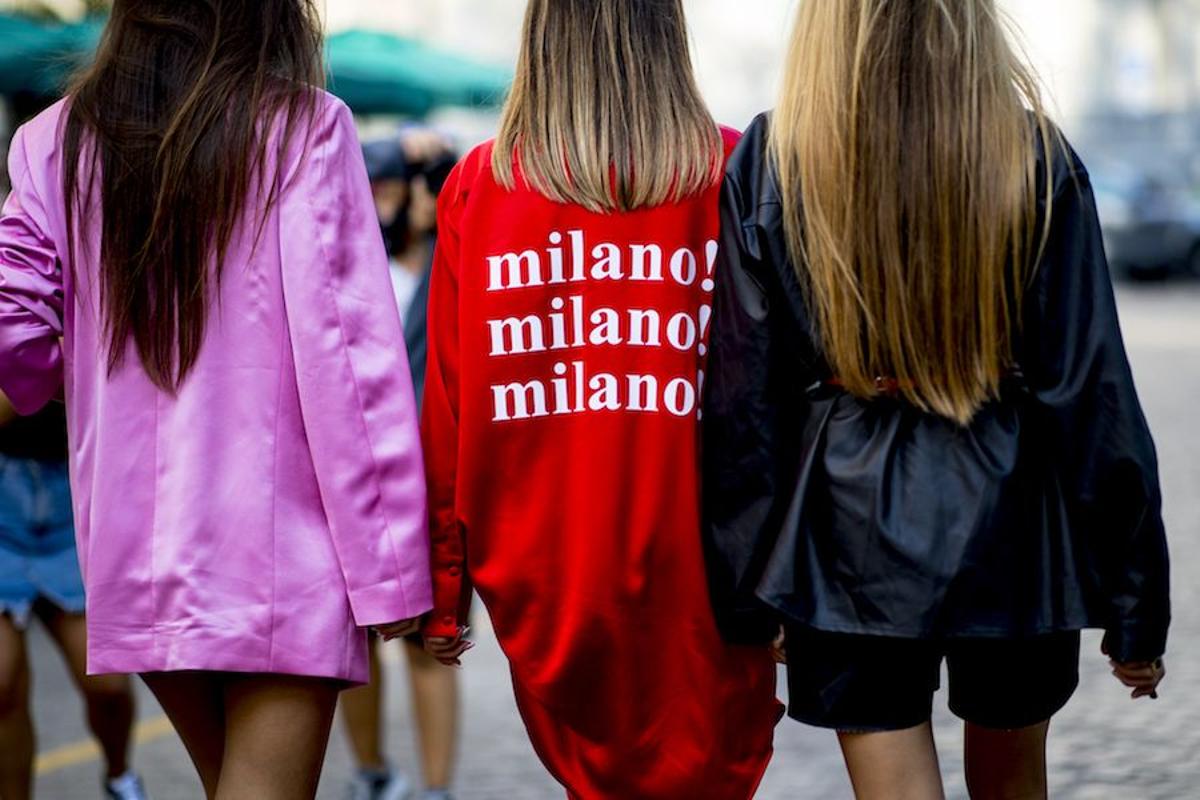 'Homewear' en el Street Style de Milán