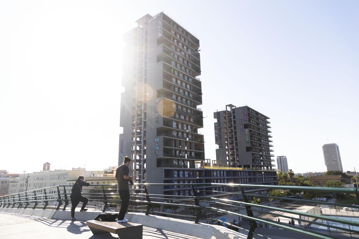 El edificio de Sociópolis en València.