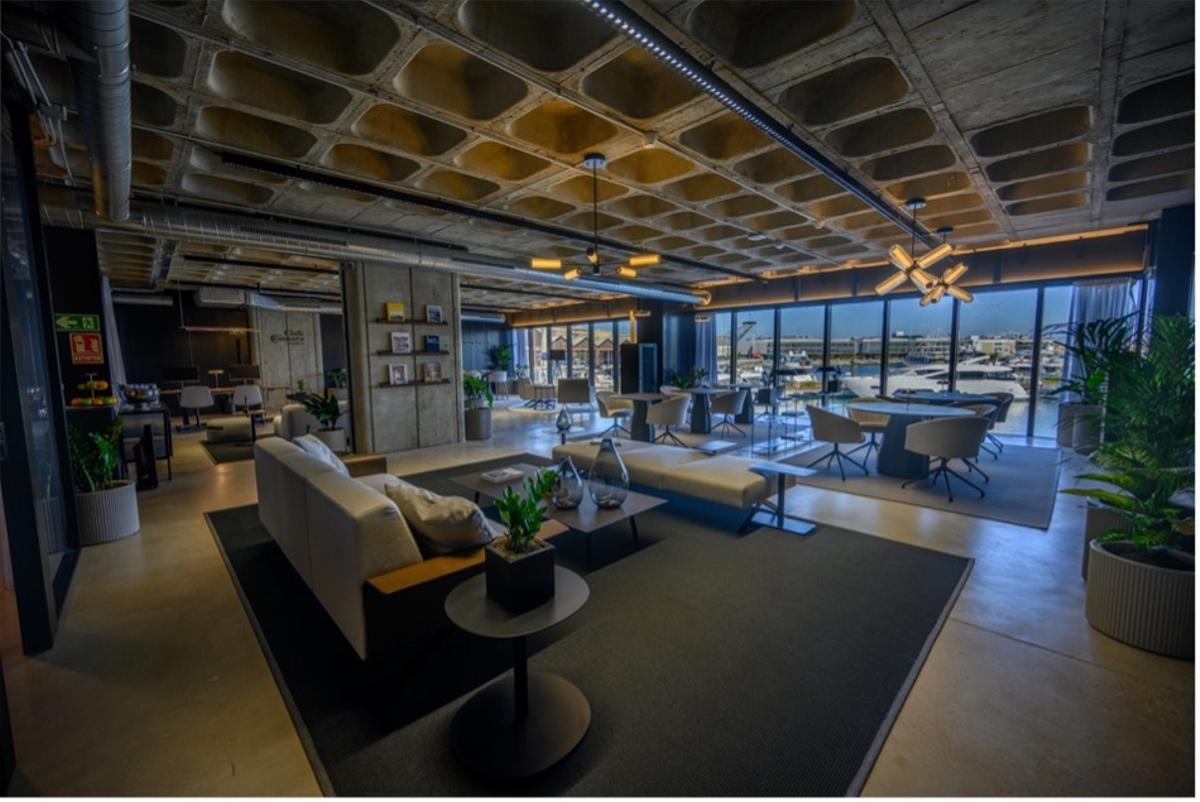 Sede Club Cámara situada en la Marina de Valencia