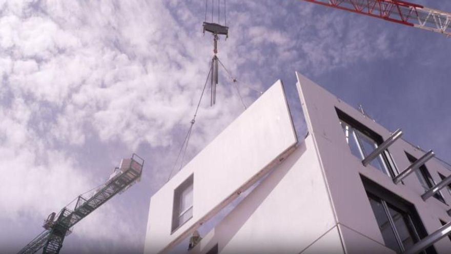 La construcción industrializada nace para hacer frente a la crisis de la vivienda