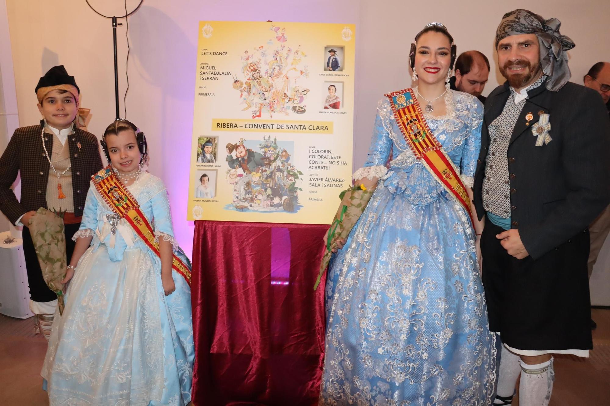 La fiesta de las fallas del Pilar-Sant Francesc con Marina y la corte infantil