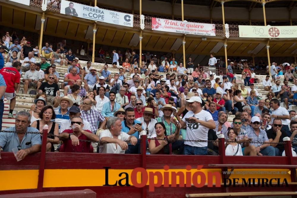 Ambiente en la segunda corrida de Feria