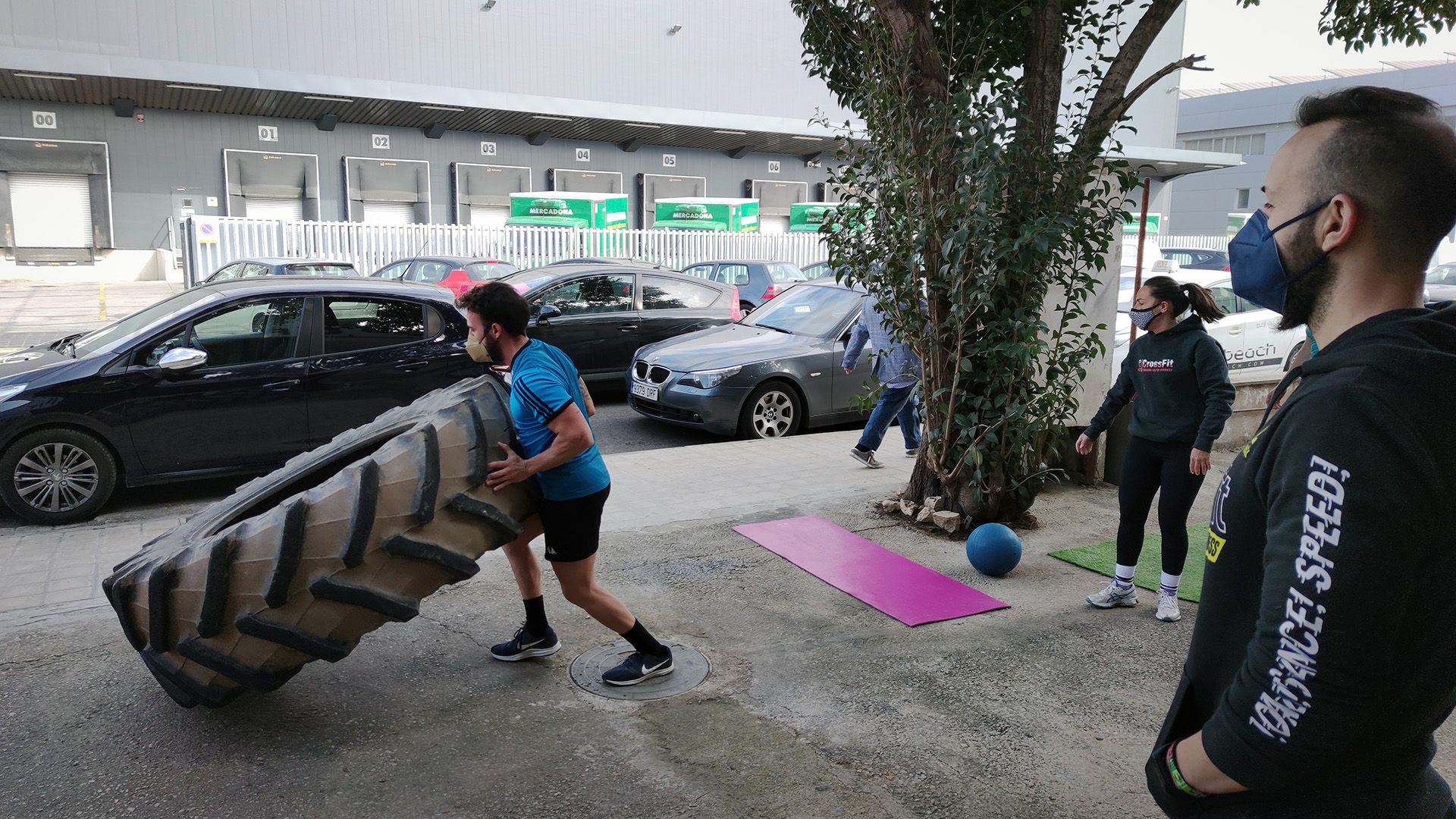 Crossfit al aire libre en València