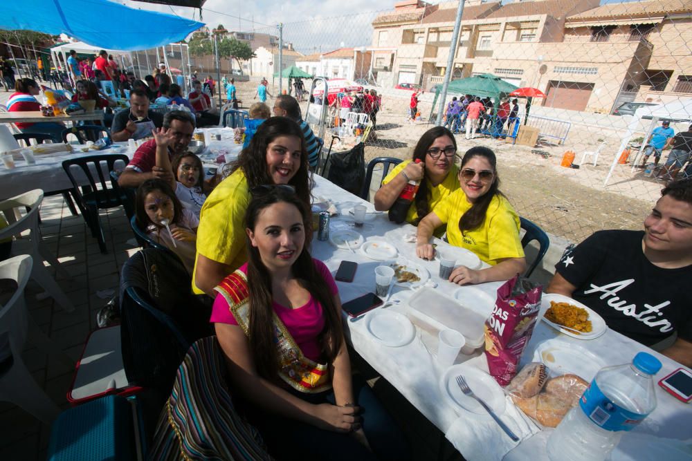 Las fiestas tradicionales celebran su jornada de convivencia con concurso de paellas, chocolatada y juegos infantiles